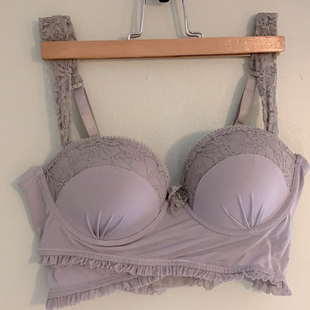Anthropologie longline bra